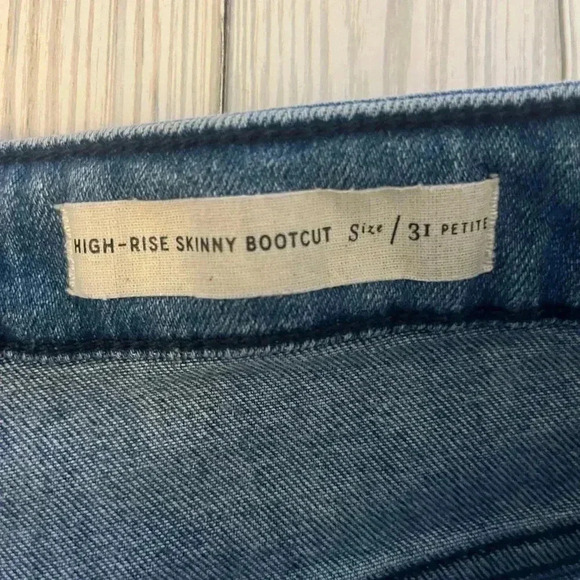 Anthropologie Pilcro and the Letterpress High-Rise Skinny bootcut - Picture 5 of 7